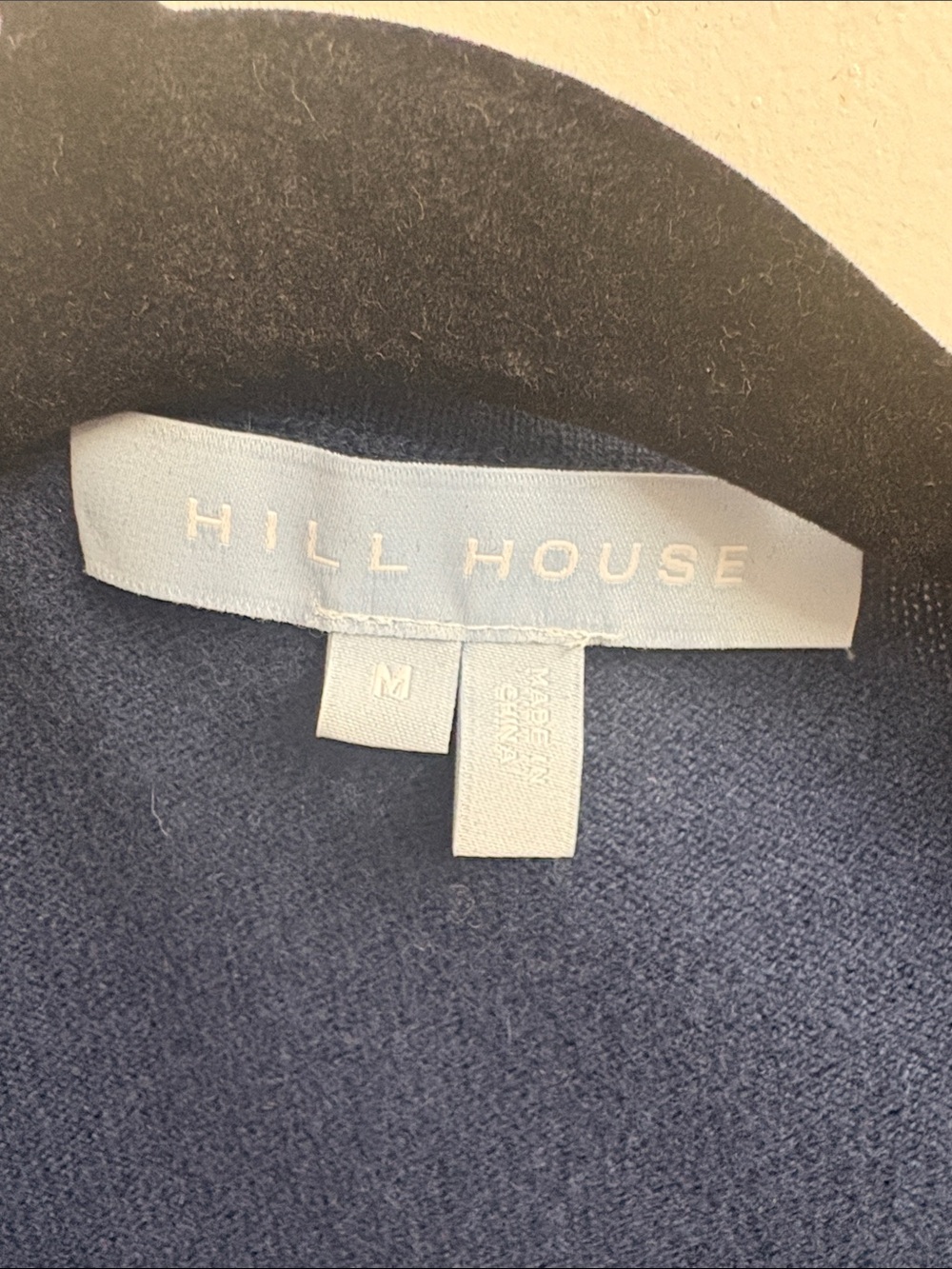 Hill House Navy Wrap Sweater Cardigan (M) - Picture 2 of 2